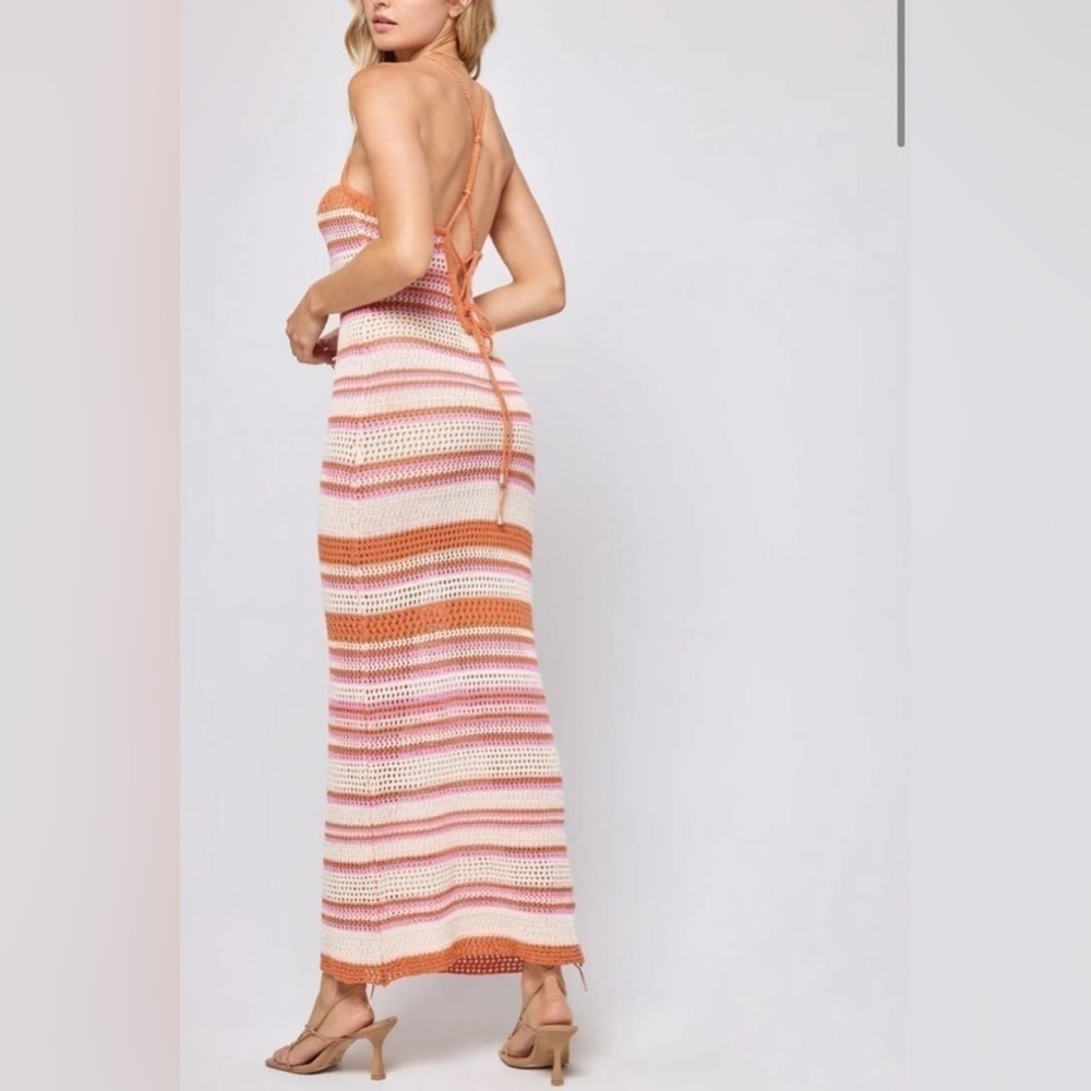 L*Space Allegra Crochet Cover up Dress - Picture 3 of 11